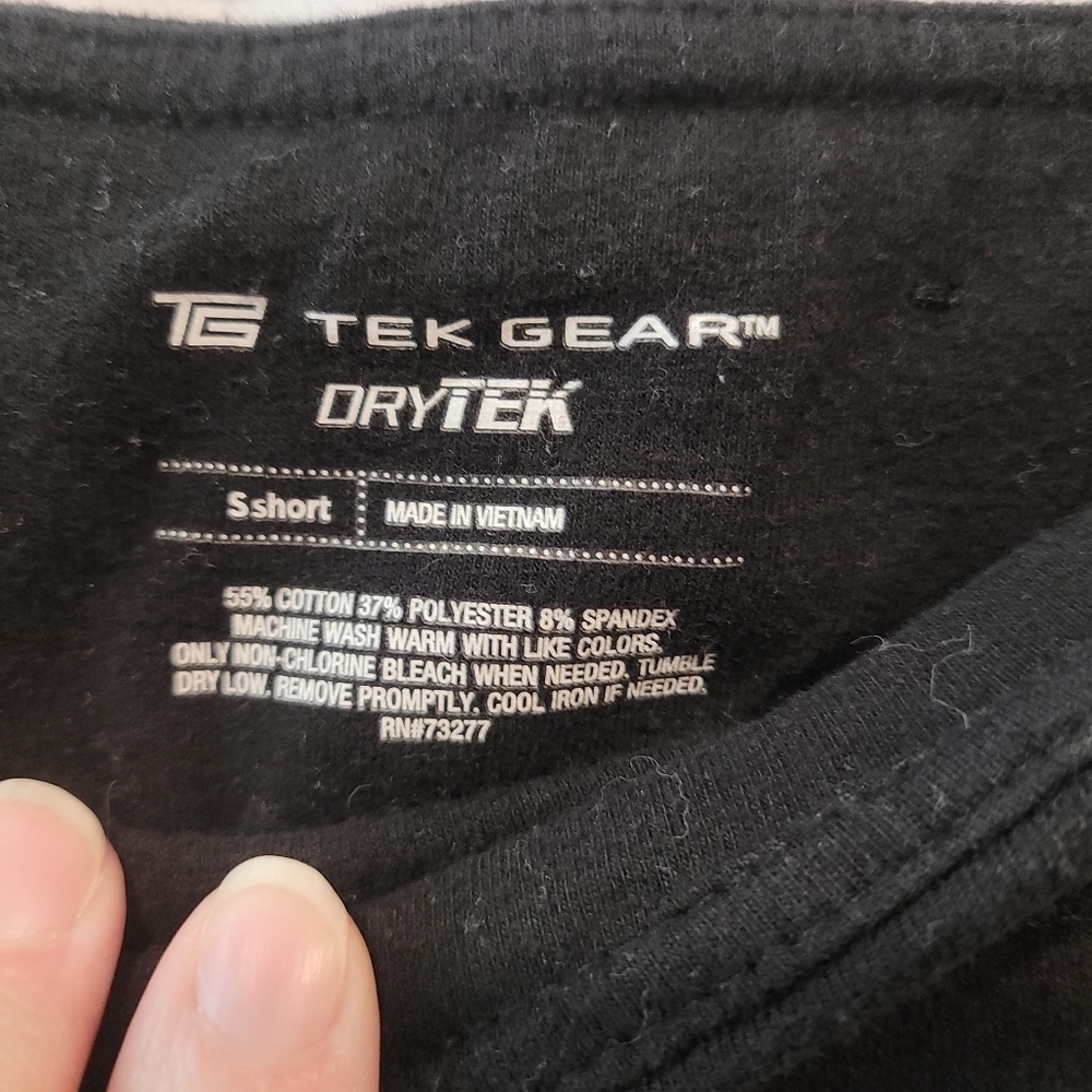 Tek Gear Black DryTek Pants Sz S Short - Picture 2 of 4